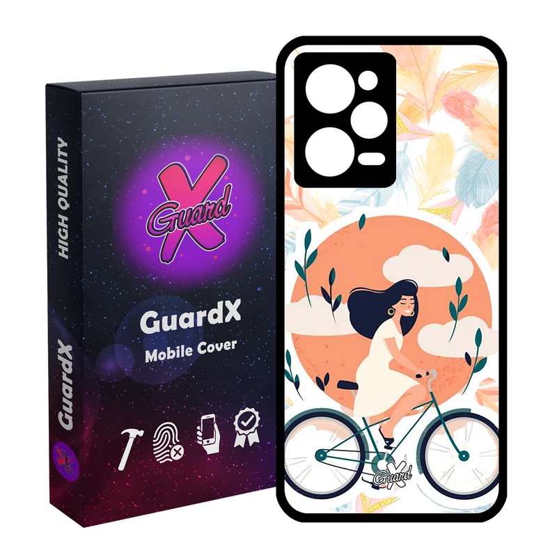 کاور گارد ایکس طرح Girl مدل Glass10340 مناسب برای گوشی موبایل شیائومی Redmi Note 12 Pro 5G/Poco X5 Pro 5G/Note 12 Pro Pro speed
