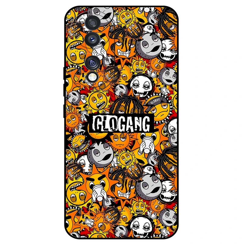 کاور مگافون طرح شکلک مدل 8243 مناسب برای گوشی موبایل آنر 70