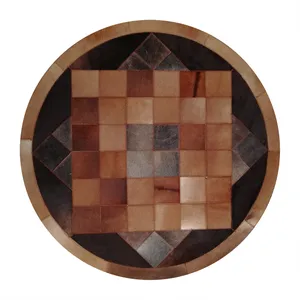 کلاژ فرش پوست و چرم کمالی مدل AD-00481