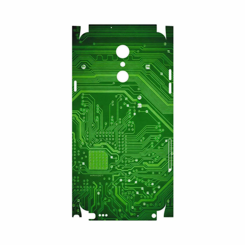 برچسب پوششی ماهوت مدل Green Printed Circuit Board-FullSkin مناسب برای گوشی موبایل ال جی Q Stylus