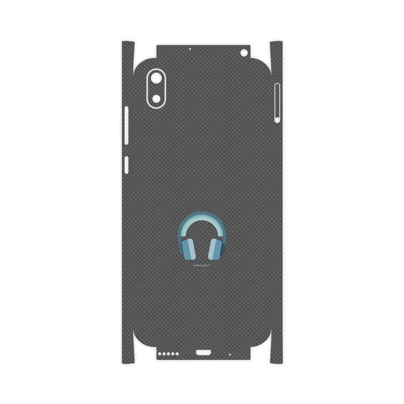 برچسب پوششی ماهوت مدل Minimal Headphone Icon-FullSkin مناسب برای گوشی موبایل هوآوی Y5 2019