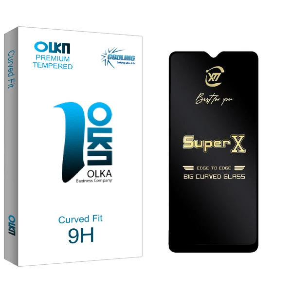 محافظ صفحه نمایش کولینگ مدل Olka SuperX مناسب برای گوشی موبایل شیائومی Redmi 9 Power