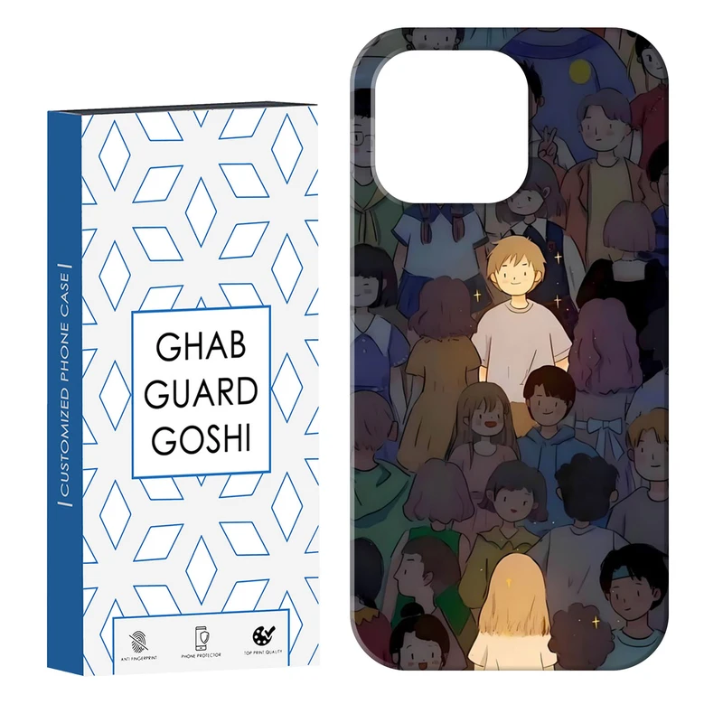 کاور قاب گارد گوشی طرح ست پسرانه کد Dimo-062 مناسب برای گوشی موبایل اپل  IPHONE 13 PRO   