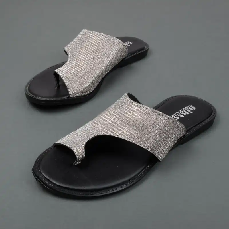 دمپایی لاانگشتی زنانه نیکتا مدل SLV.2581