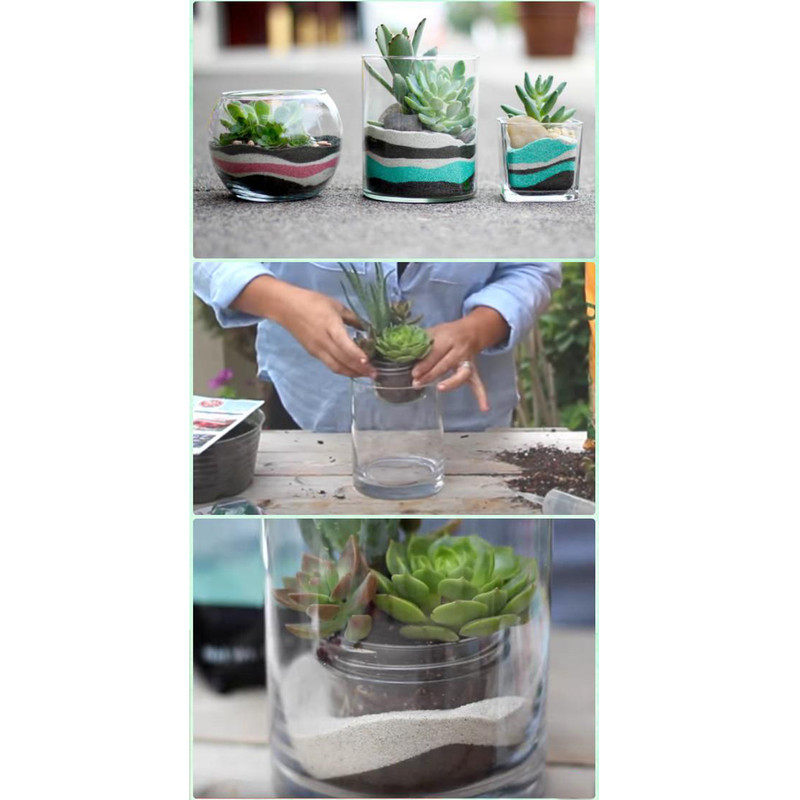 شن تزیینی مدل sh36 وزن 300 گرم بسته 6 عددی