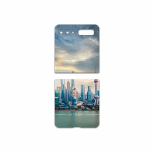 MAHOOT Shanghai-City Cover Sticker for Samsung Galaxy Z Flip