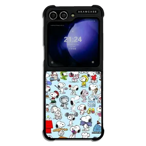 AKAM AMC-WSGZFLIP5-SNOOPY-23 Cover For Samsung Galaxy Z Flip 5