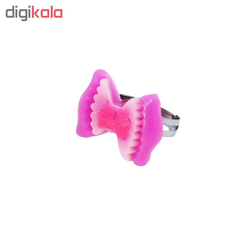 انگشتر دخترانه کد  004 مجموعه سه عددی