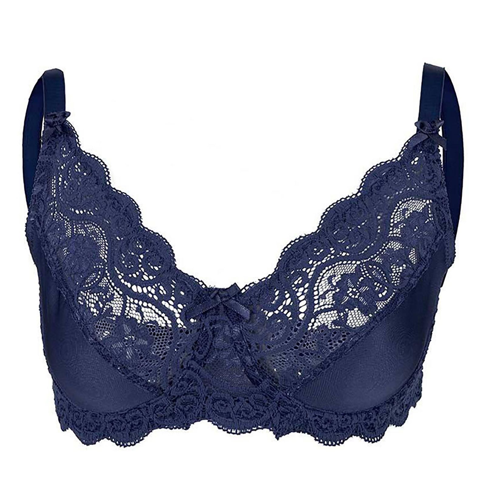 سوتین زنانه لین مدل فنردار گیپوری کد 4680-614 -  - 1