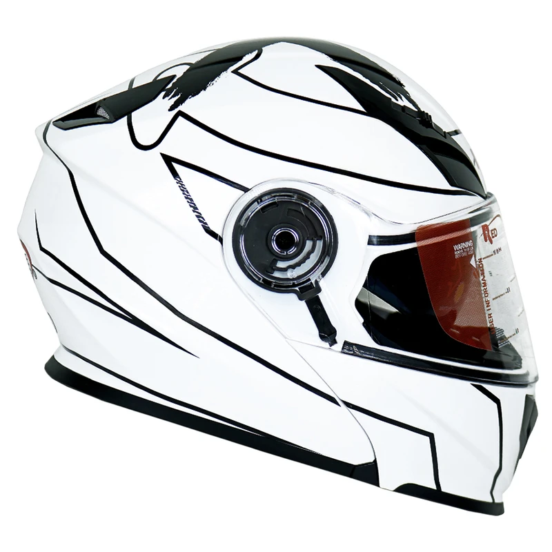 کلاه کاسکت فک متحرک ردلاین مدل 939 x whte lose