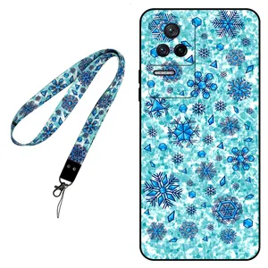 Megafone Snow Flake 0014 Cover For Xiaomi Poco F4 5G / Redmi K40S Mobile Neckband 