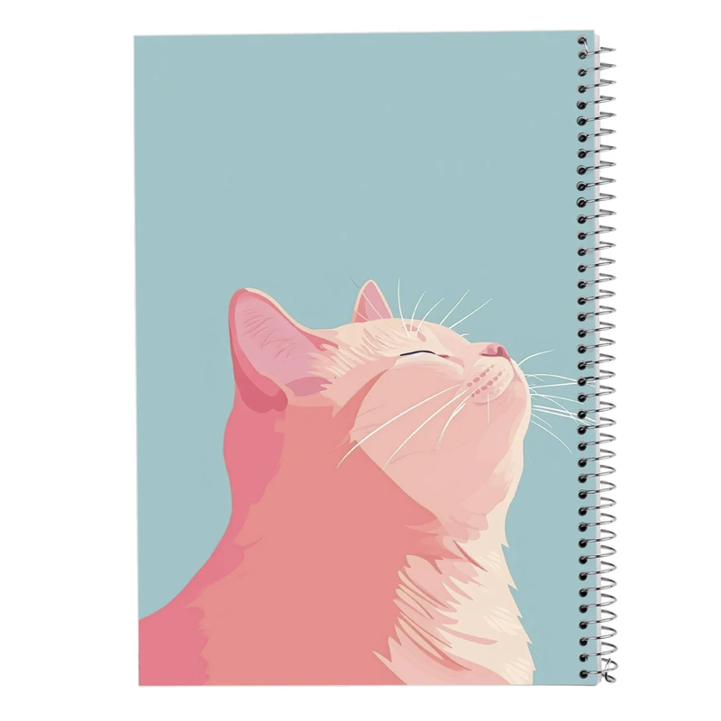 دفتر مشق 50 برگ مدوپد مدل سگ و گربه کد DF17345