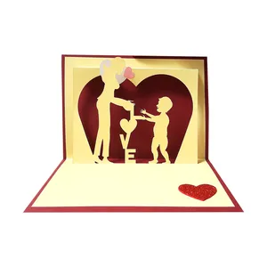 کارت پستال مدل سه بعدی مادر من کد 601