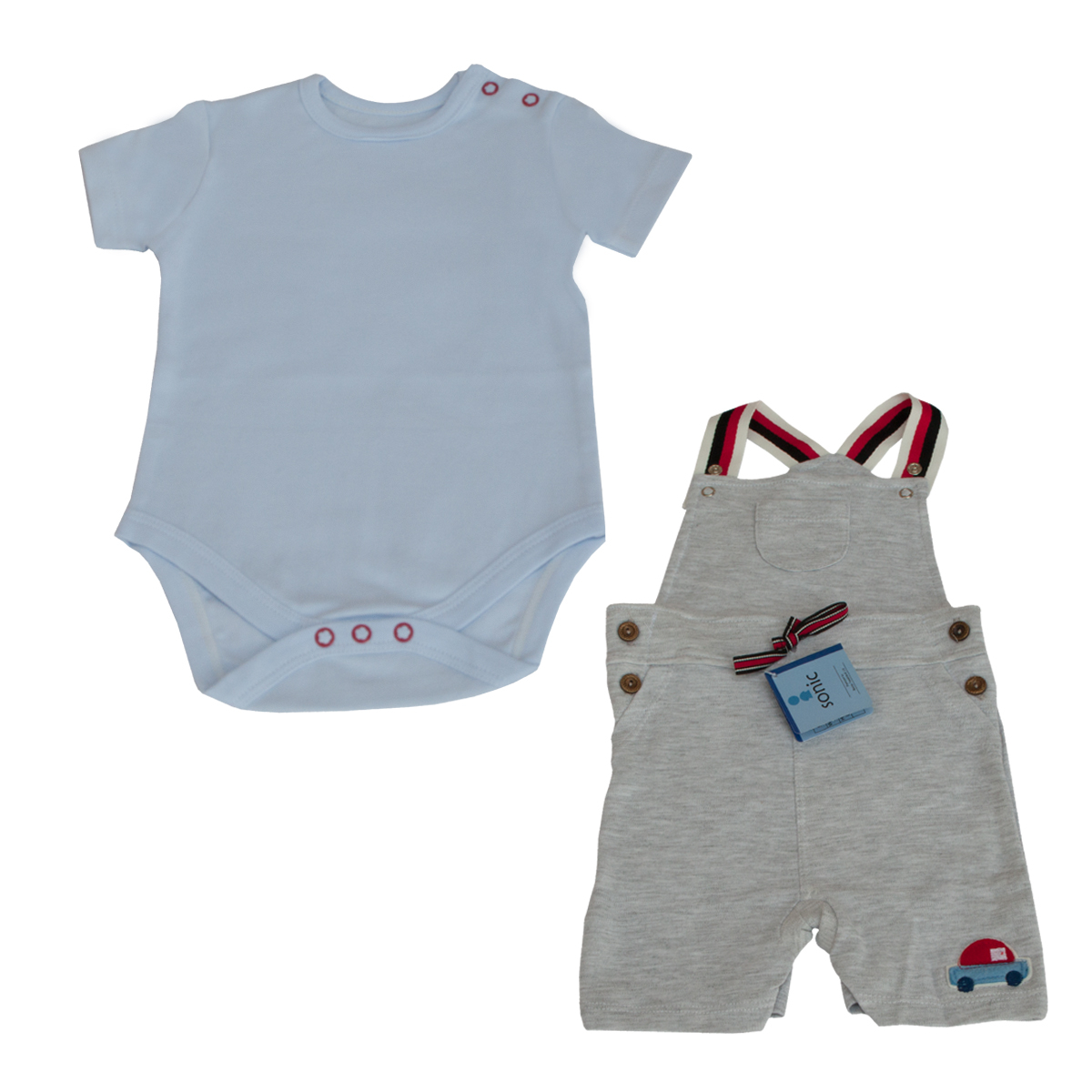 ست سرهمی و بادی نوزادی مدل A 211