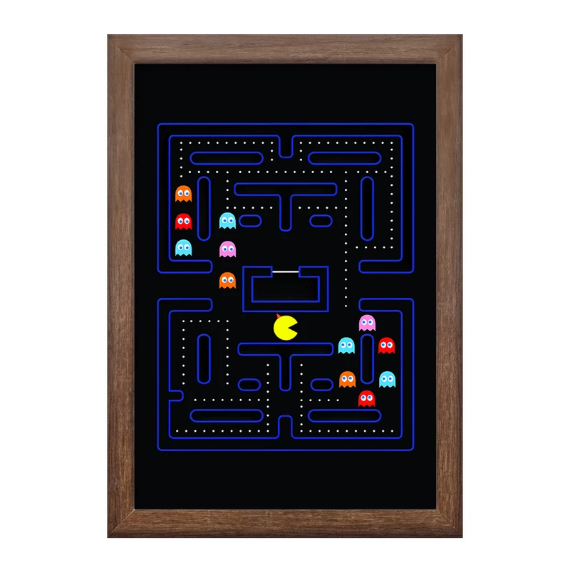 تابلو خندالو طرح پکمن (PAC-MAN) کد F11818
