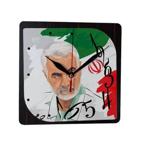 ساعت دیواری طرح سردار سلیمانی کد Tq6