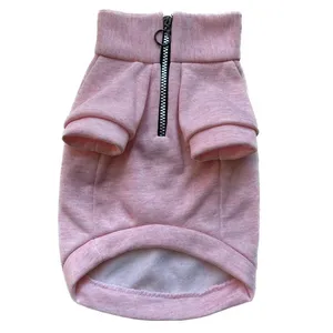 لباس سگ و گربه مدل نیم زیپ W سایز M
