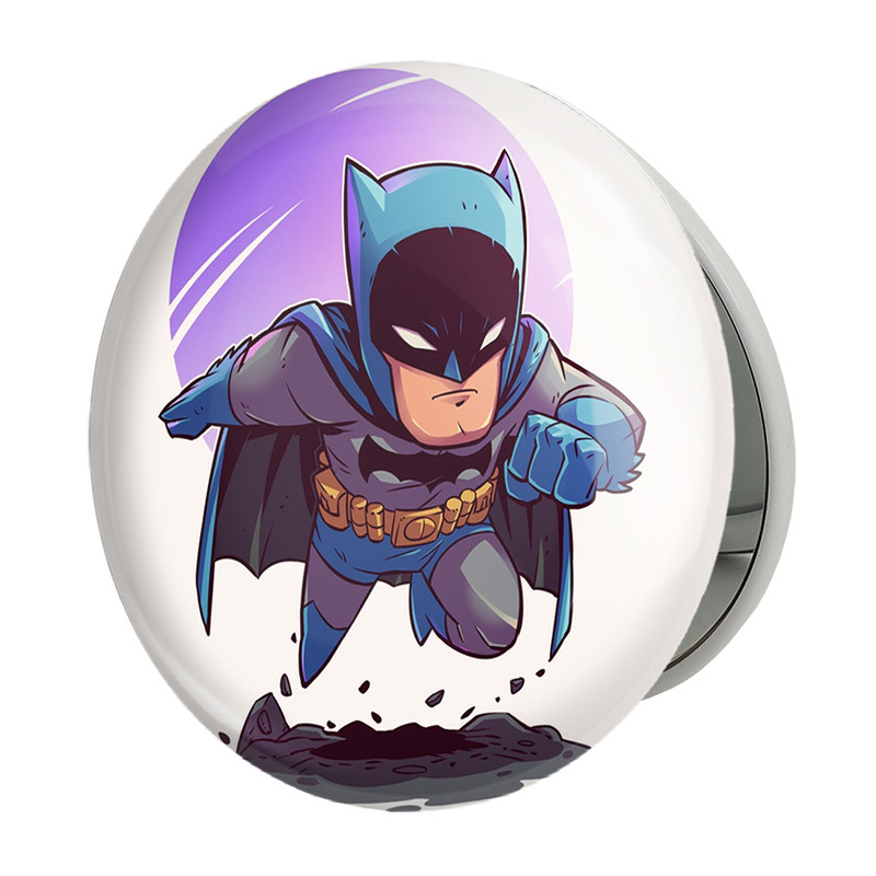 آینه جیبی خندالو طرح بتمن Batman مدل تاشو کد 10272 