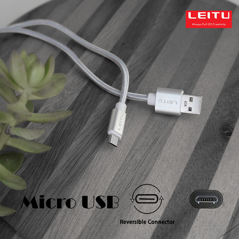 شارژر دیواری لیتو مدل LH-16 به همراه کابل MICROUSB