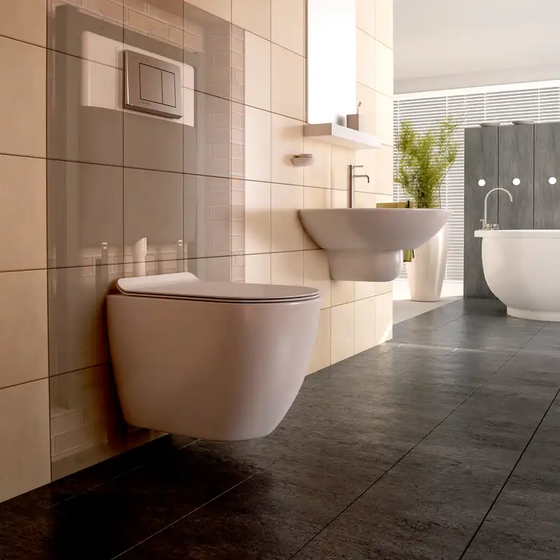 کلید فلاش تانک ایران مدل استیل 22