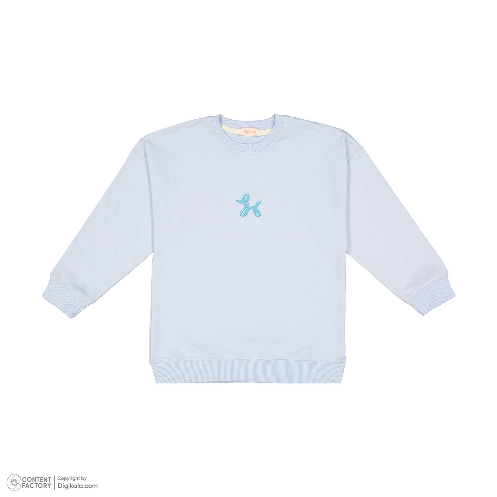 ست سویشرت و شلوار بچگانه مون‌سا مدل 4057 رنگ آبی -  - 4