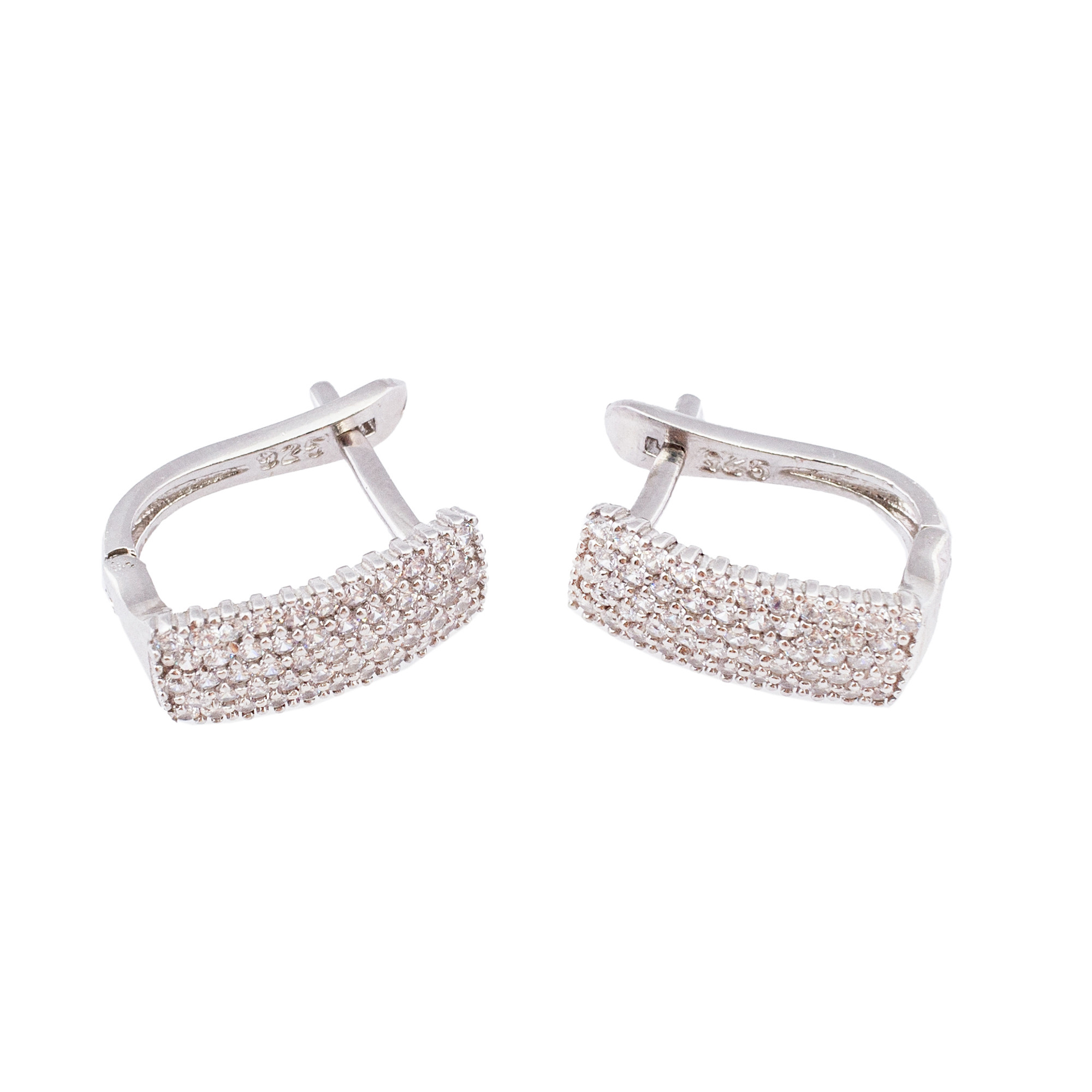 نیم ست نقره زنانه مدل تنیسی کد GTA-N086