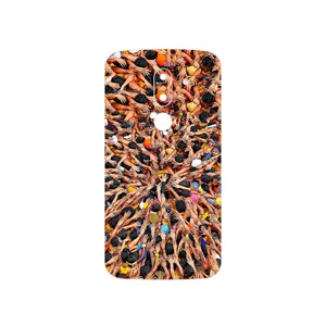 MAHOOT Indian Celebration Cover Sticker for Motorola Moto M