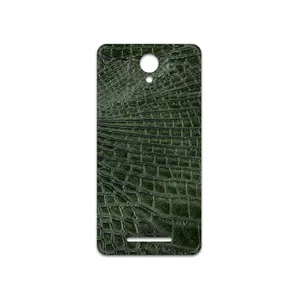 MAHOOT Green-Crocodile-Leather Cover Sticker for Xiaomi Redmi Note 2