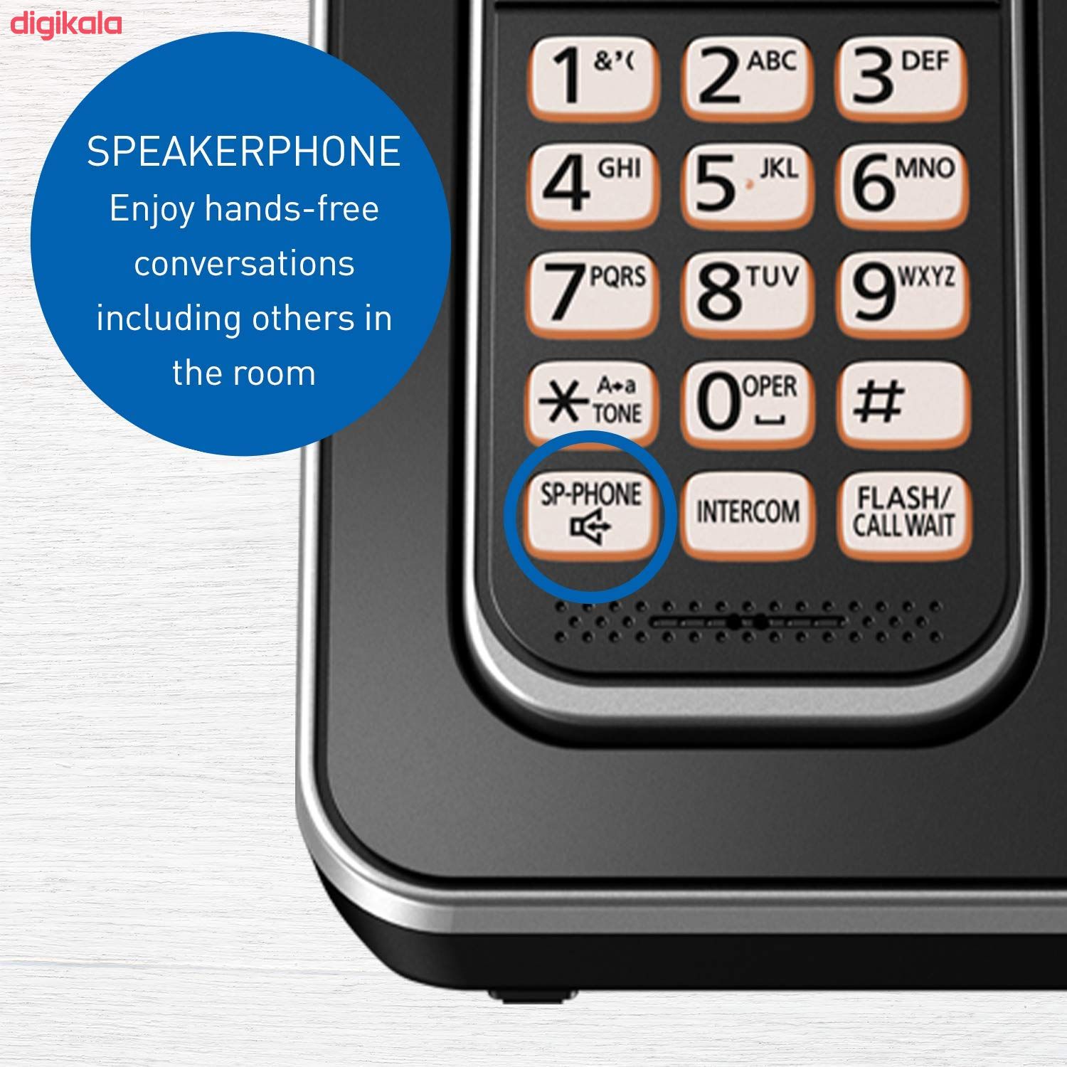 تلفن بی سیم پاناسونیک مدل KX-TGD392C