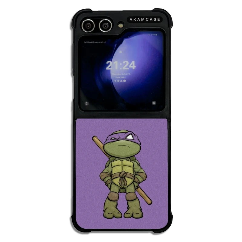 کاور آکام مدل AMC-WSGZFLIP5-NINJA TURTLES2 مناسب برای گوشی موبایل سامسونگ Galaxy Z Flip 5