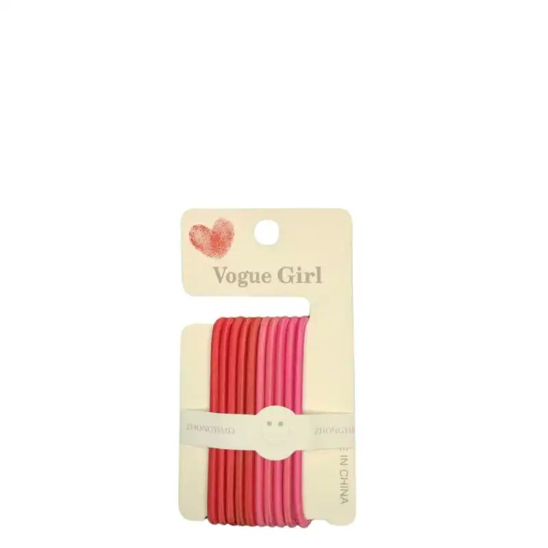 کش مو زنانه مدل مو ضخیم 051 بسته 10 عددی