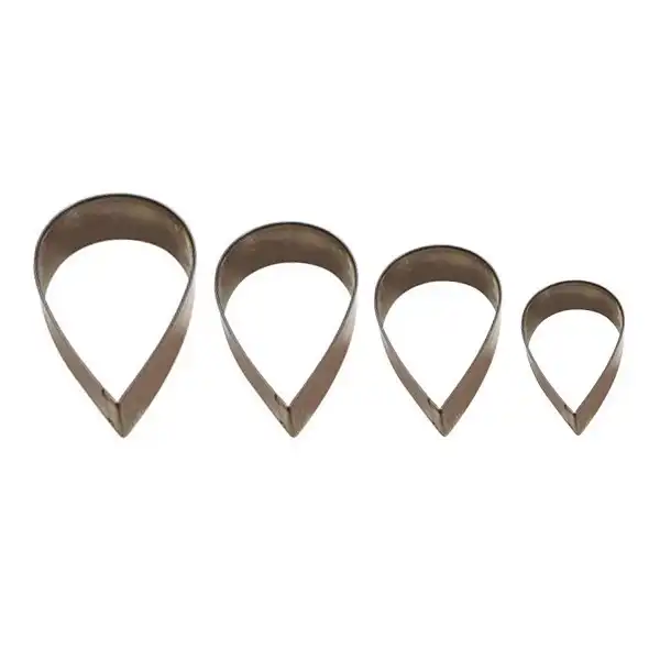 قالب شیرینی بهگز مدل اشک مجموعه 4 عددی