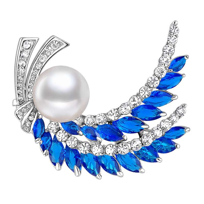 گل سینه گالری شمرون طرح لارن مدل BRC076S0 گل سینه گالری شمرون طرح لارن مدل BRC076S0