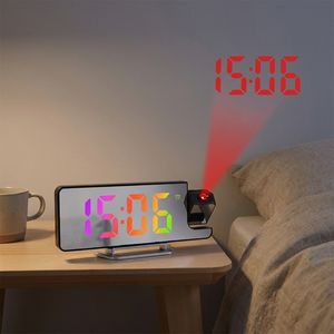 ساعت رومیزی دیجیتال مدل صفحه رنگی پروژکتوردار کد DCX-673