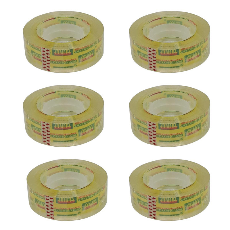 چسب نواری ام آی ام مدل C -C عرض 1.8 سانتی متر بسته 6 عددی