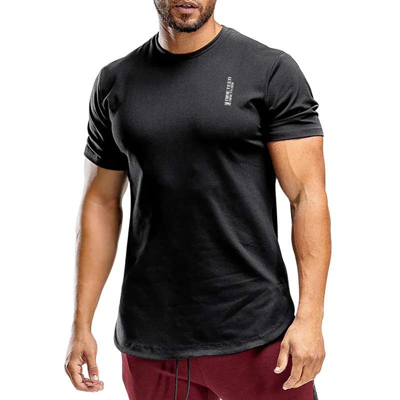 تی شرت لانگ ورزشی مردانه نوزده نودیک مدل TS1967 BB