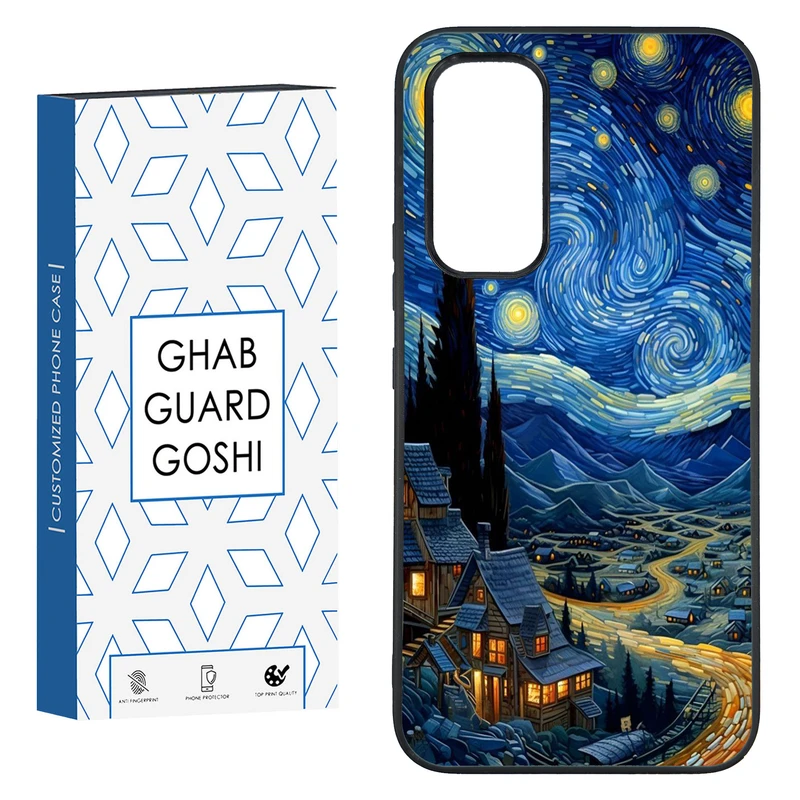 کاور قاب گارد گوشی طرح ونگوگ کد FB-069 مناسب برای گوشی موبایل سامسونگ GALAXY A34  