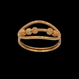 تخفیف انگشتر طلا 18 عیار زنانه ناریا مدل البرناردو کد AB28_40 سایز 54