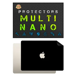 Multi Nano X-F1M Model Matte Back Rear Skin Suitable For Apple MacBook Air 13 M2 Chip A2681 13.6 inch 2022 Laptop