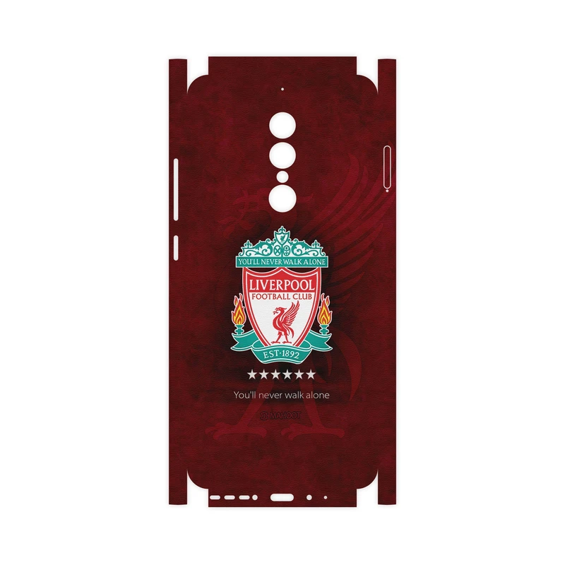 برچسب پوششی ماهوت مدل Liverpool-FC-FullSkin مناسب برای گوشی موبایل جی ال ایکس Shahin
