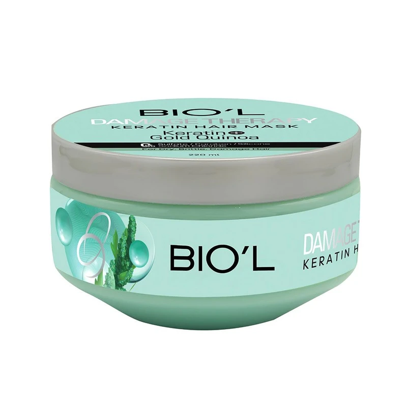ماسک مو بیول مدل Damage Therapy مناسب برای موهای آسیب دیده حجم 220 میلی لیتر