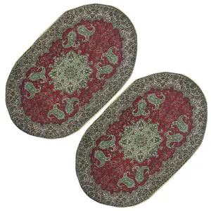 رومیزی ترمه مدل سالار کد SD31-20 مجموعه 2 عددی