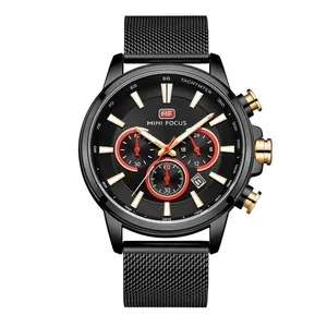 ساعت مچی عقربه‌ای مردانه مینی فوکوس مدل 0142BLC
