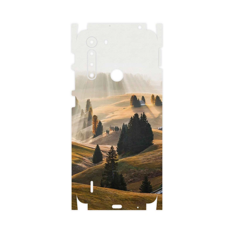 برچسب پوششی ماهوت مدل Foggy Plain-FullSkin مناسب برای گوشی موبایل موتورولا One Fusion