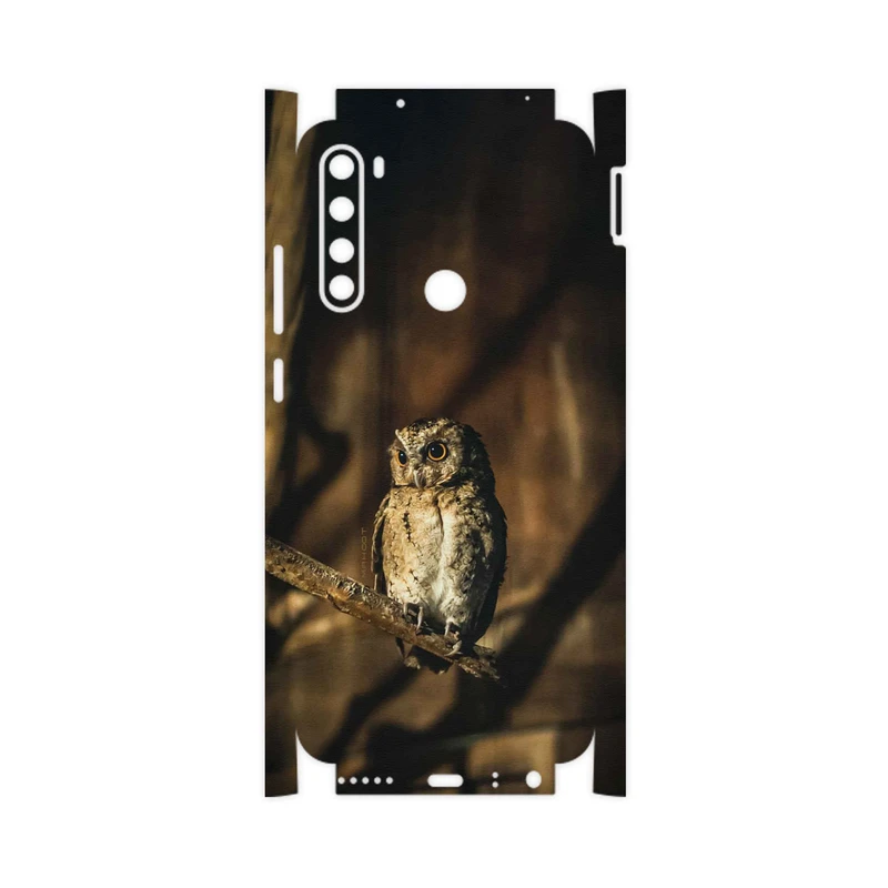 برچسب پوششی ماهوت مدل Owl-FullSkin مناسب برای گوشی موبایل شیائومی Redmi Note 8 2021