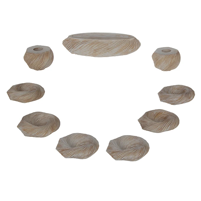 مجموعه ظروف هفت سین 9 پارچه مدل DCO133