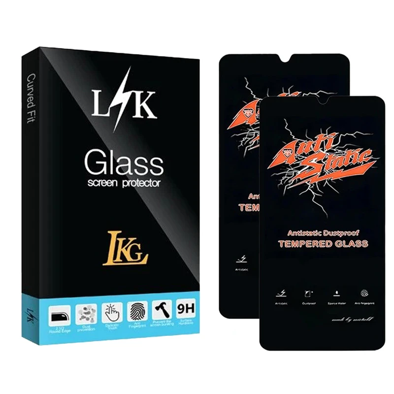محافظ صفحه نمایش ال کا جی مدل انتی استاتیک مناسب برای گوشی موبایل سامسونگ Galaxy F16 / M16 / A16 5G