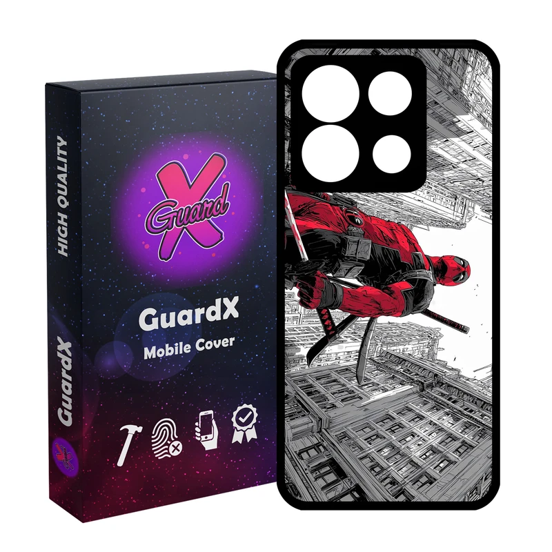 کاور گارد ایکس طرح Deadpool مدل 11081 مناسب برای گوشی موبایل شیائومی Poco X6 5G / Note 13 Pro 5G