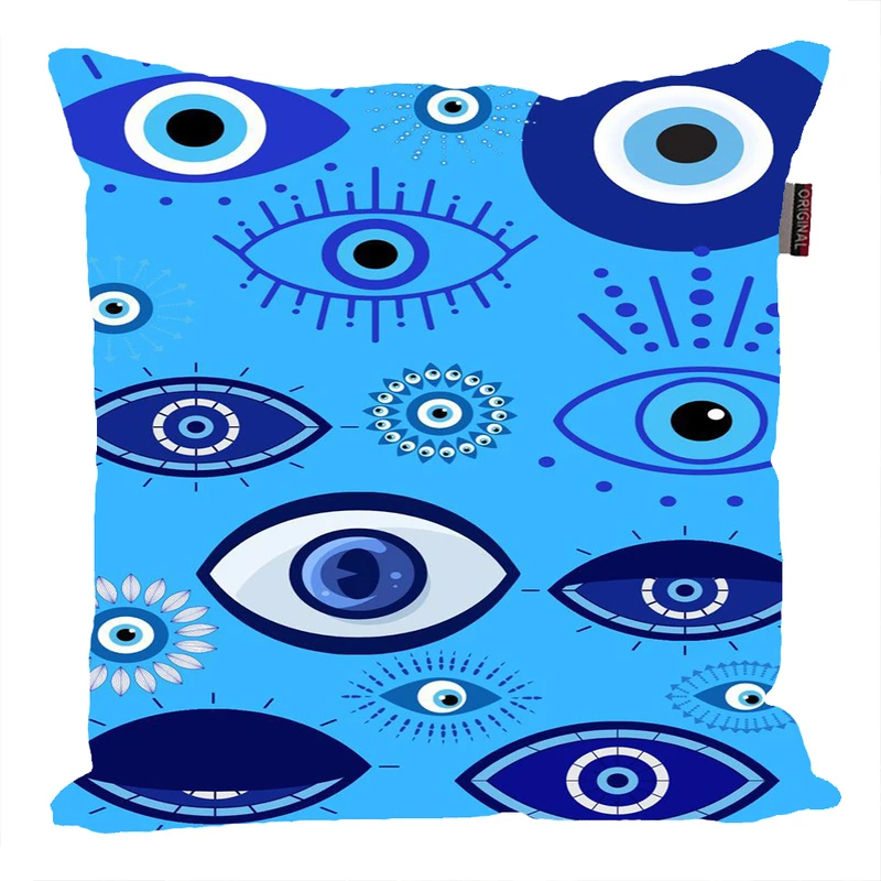 کوسن ناریکو مدل فانتزی طرح چشم نظر کد 05659