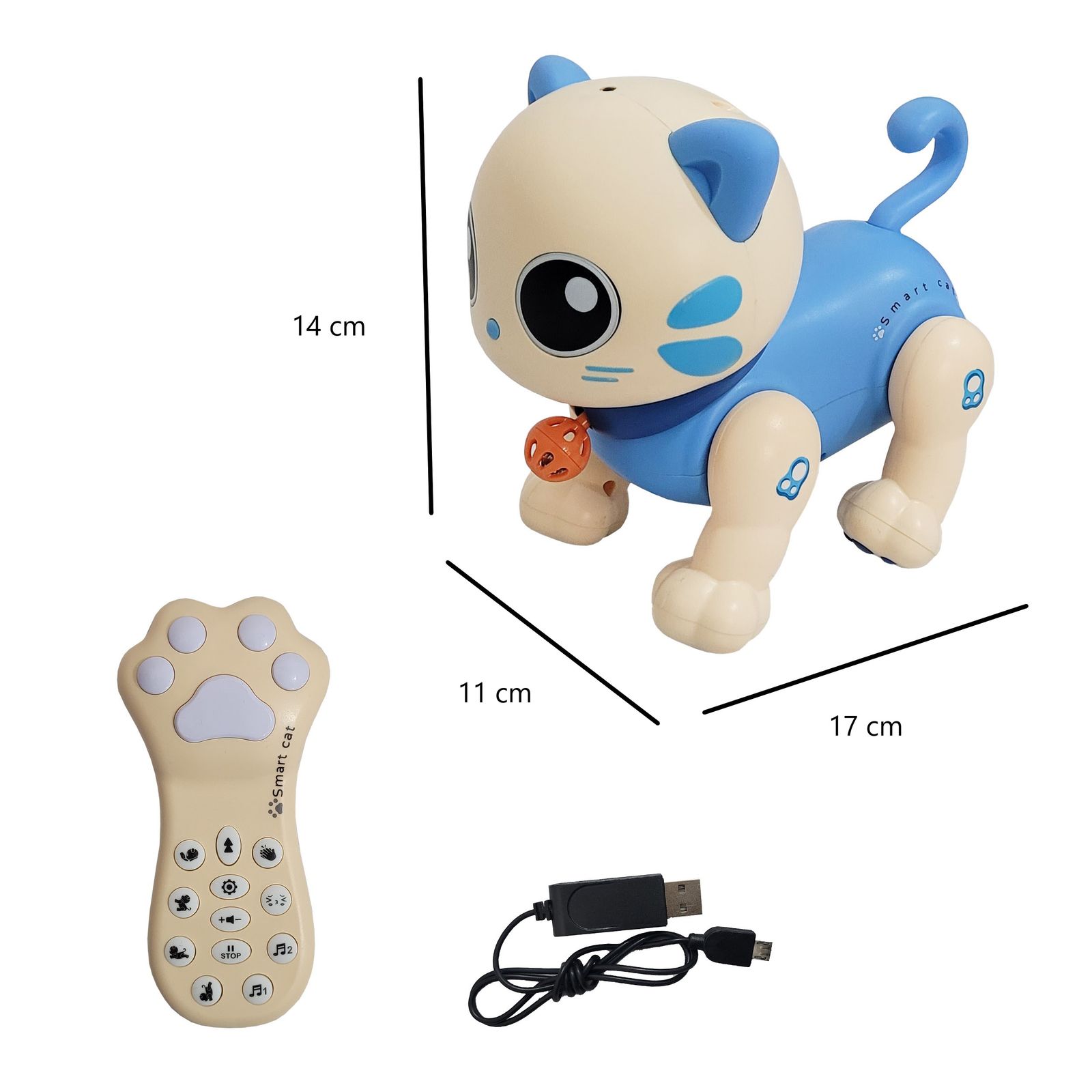 ربات کنترلی طرح گربه هوشمند مدل ROBOT KITTEN کد 00890 -  - 2